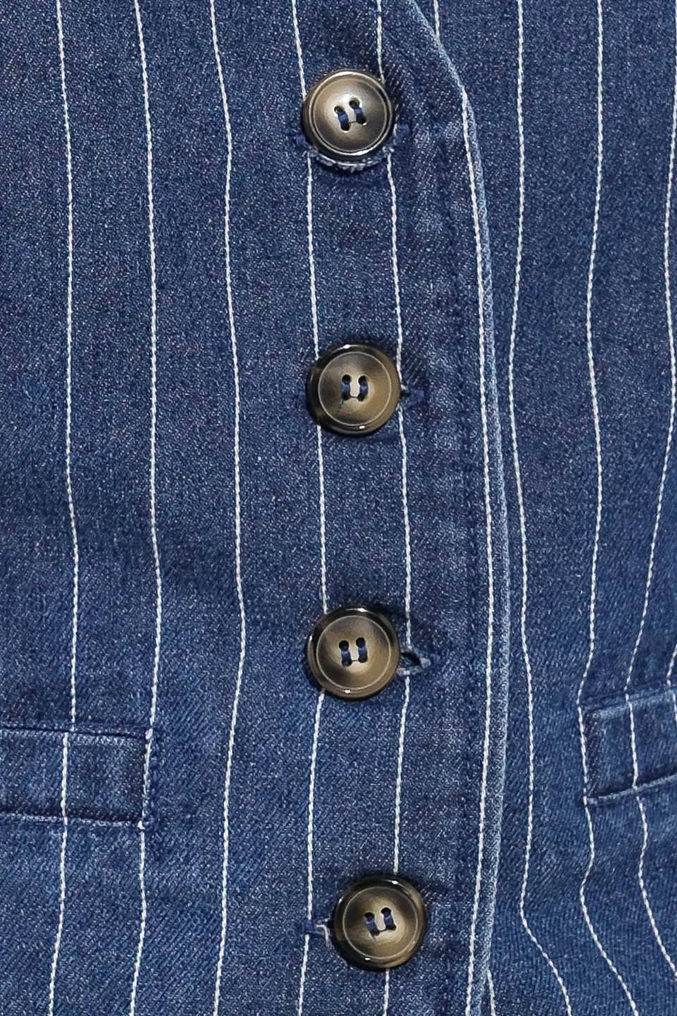 I STILL BELIEVE DENIM VEST - Mack & Harvie
