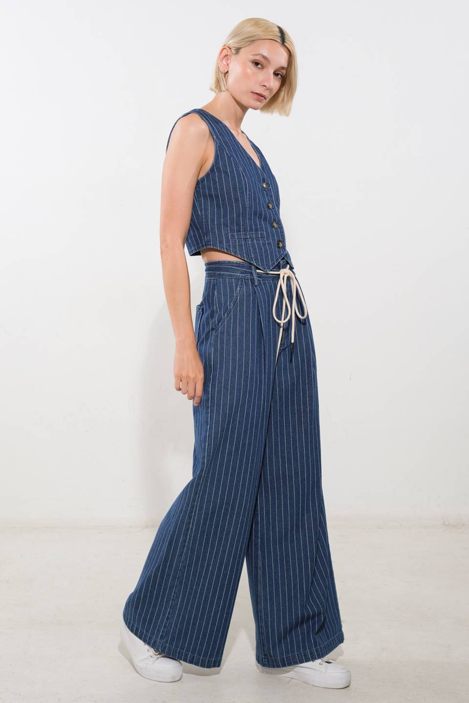 I STILL BELIEVE DENIM VEST - Mack & Harvie