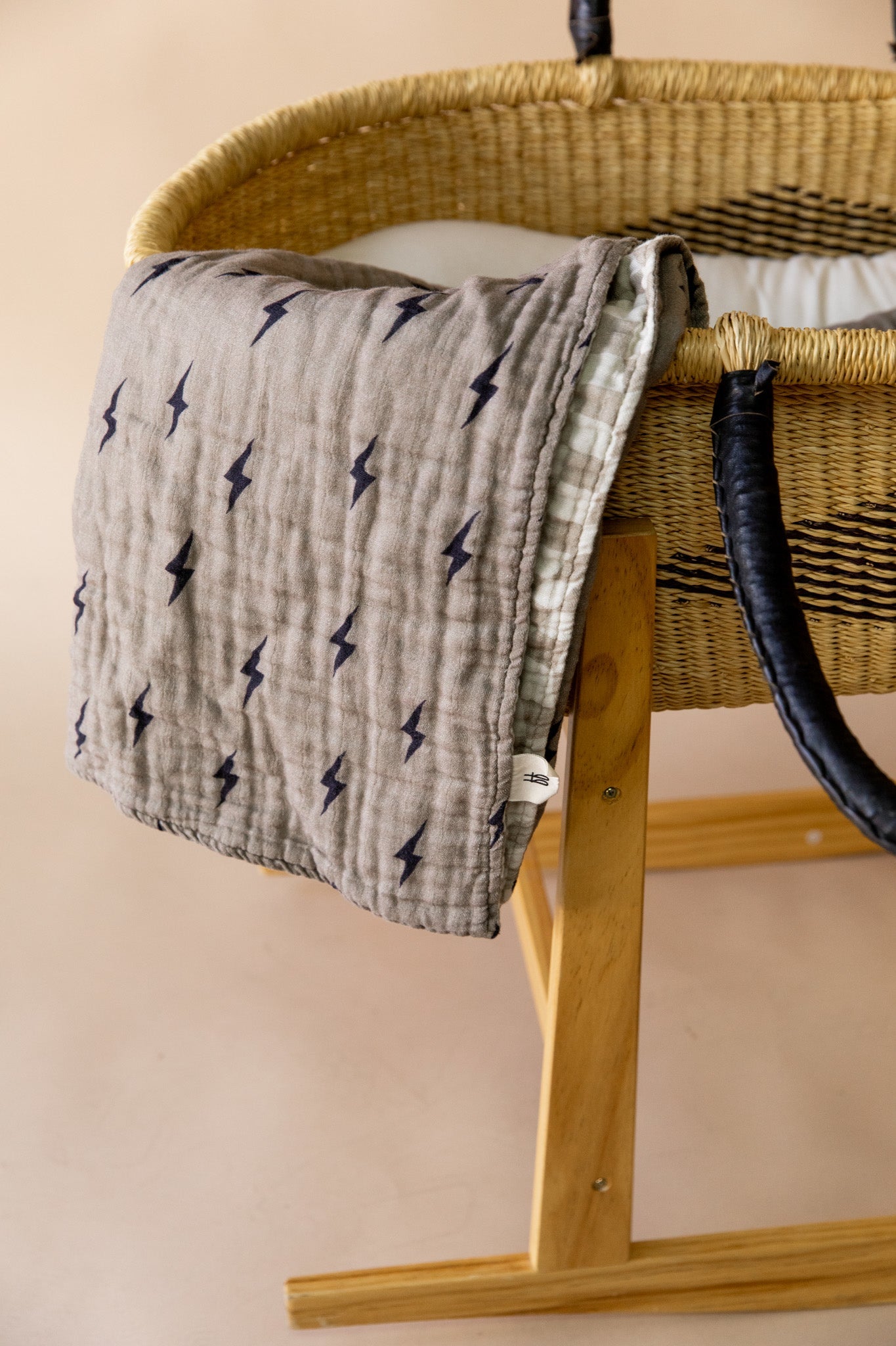 Muslin Quilt | Lightning Bolt & Wavy Checker | PRE-ORDER Arrives Late May