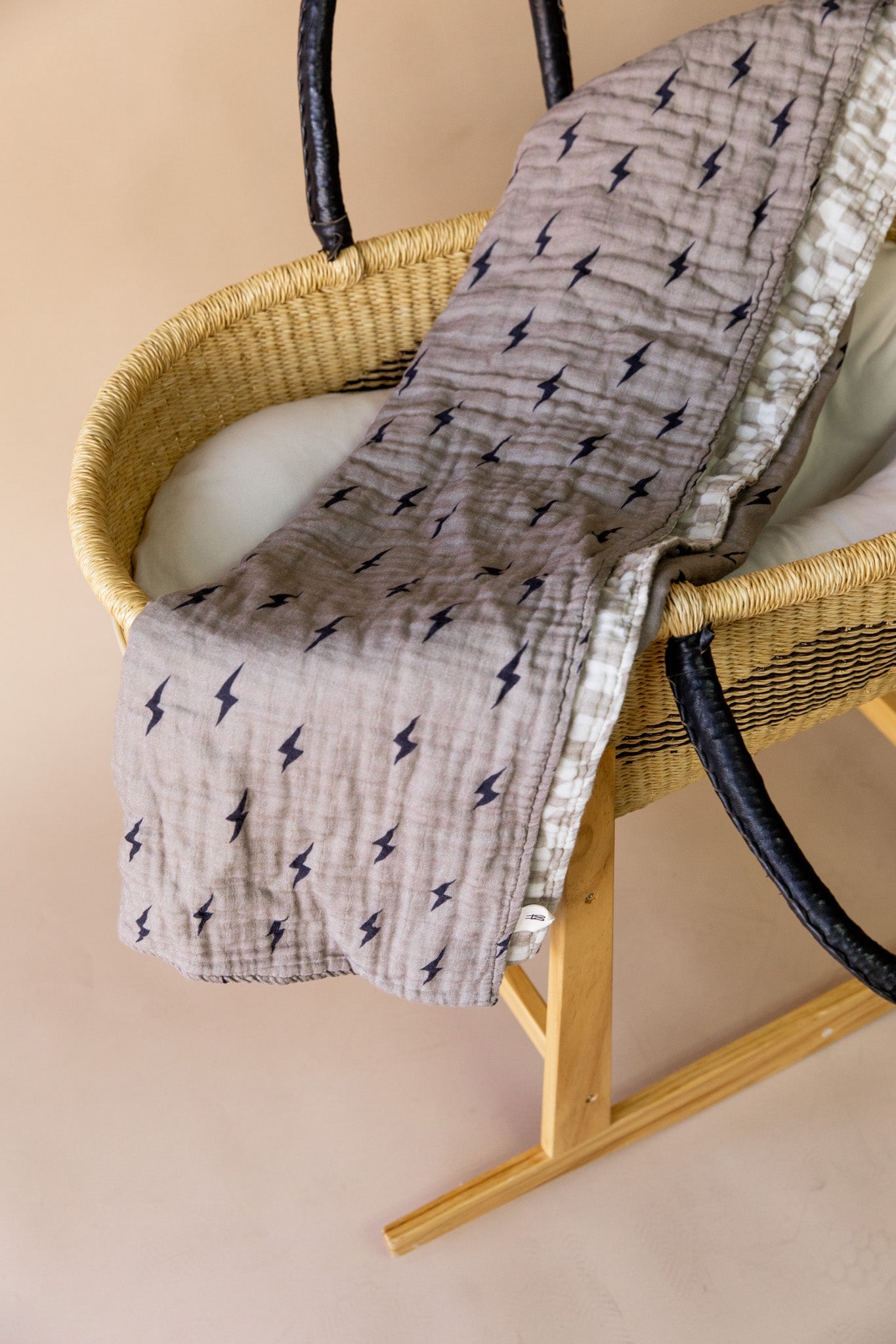 Muslin Quilt | Lightning Bolt & Wavy Checker | PRE-ORDER Arrives Late May