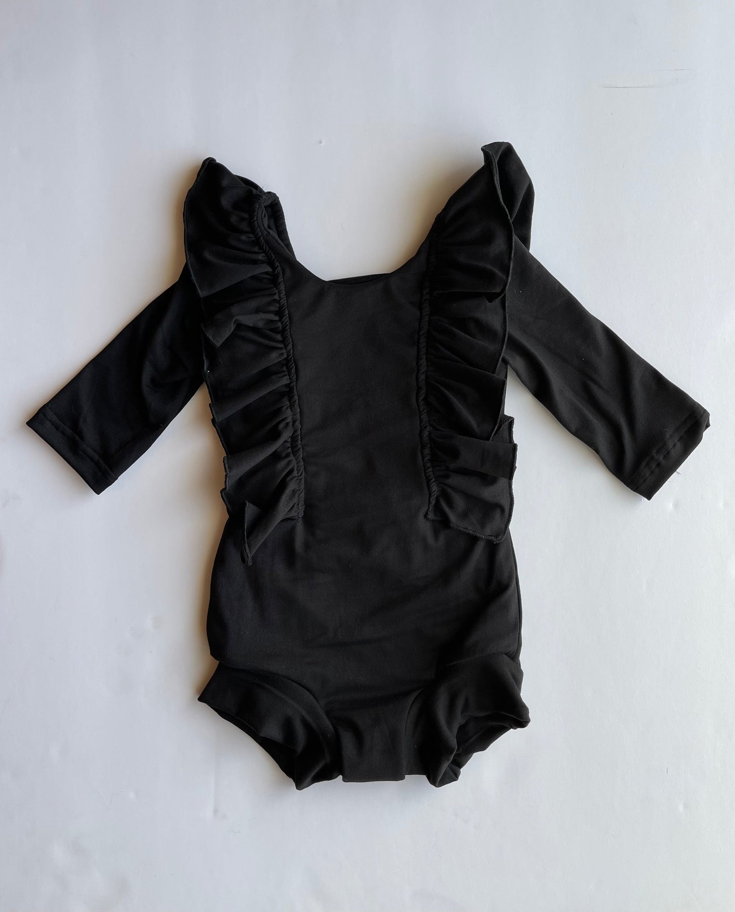 Ruffled Black