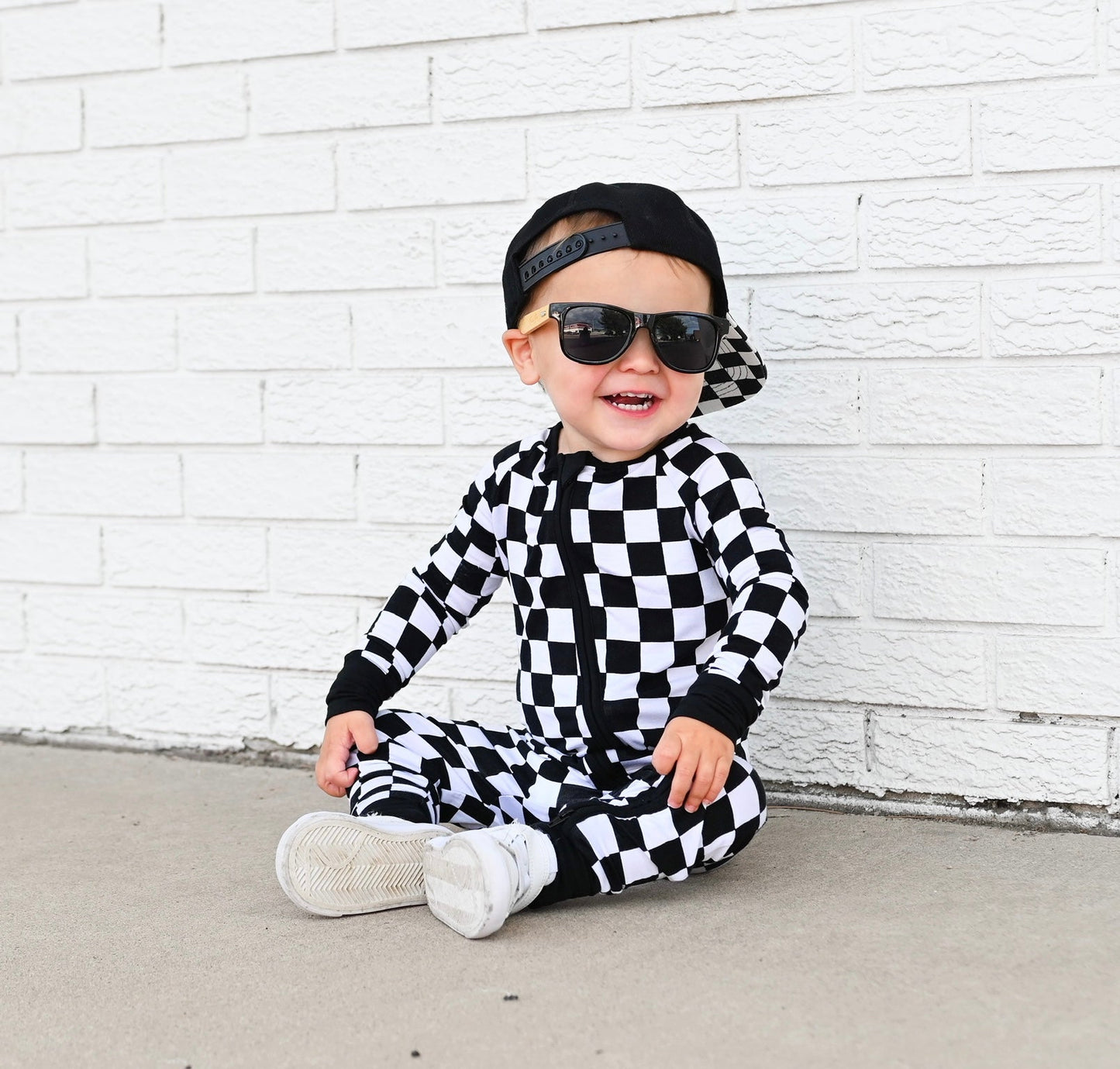 OREO CHECKERS DREAM ROMPER