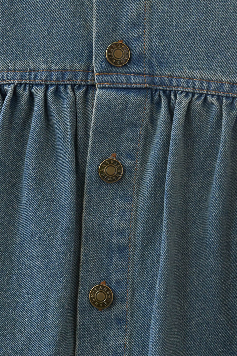 INTRICATE CHARM DENIM MIDI SKIRT - Mack & Harvie