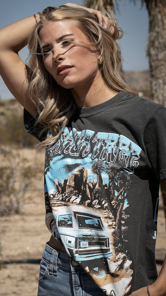JTTP x Bronco Graphic T-Shirt - Limited Edition Desert Adventure Tee