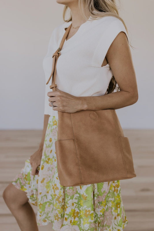 Kayleigh Side Pocket Bucket Bag - Mack & Harvie