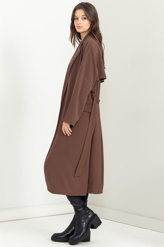 Keep Me Close Belted Women's Trench Coat - Mack & Harvie