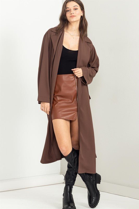 Keep Me Close Belted Women's Trench Coat - Mack & Harvie