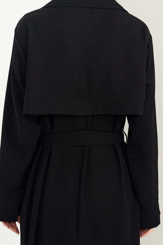Keep Me Close Belted Women's Trench Coat - Mack & Harvie