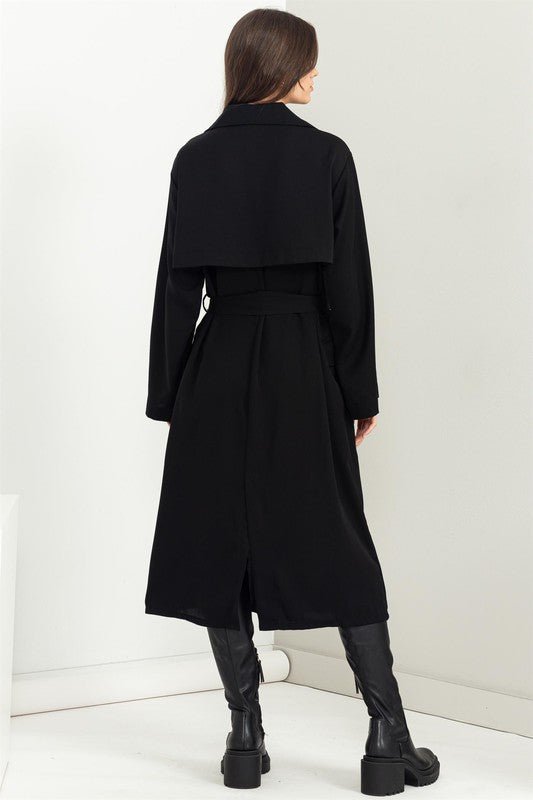 Keep Me Close Belted Women's Trench Coat - Mack & Harvie