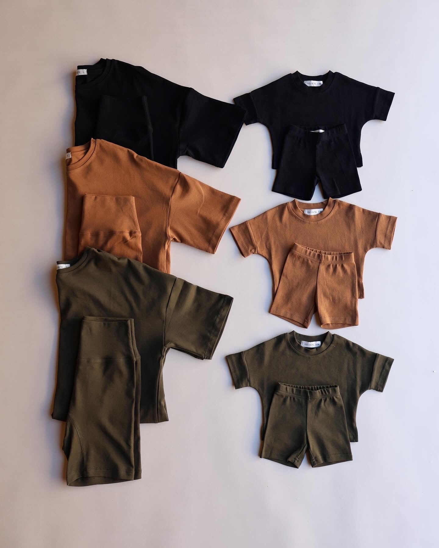 Kids Biker Short Set - Mack & Harvie