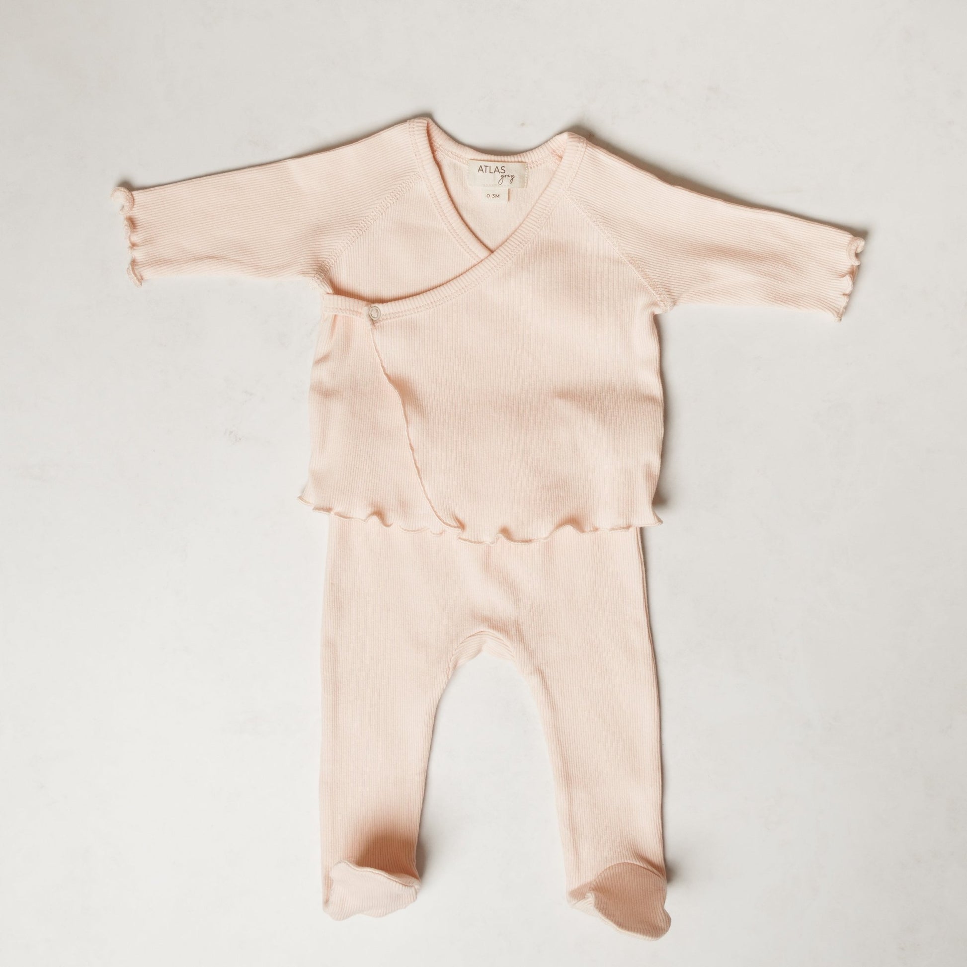 Kimono Ribbed Set - Mack & Harvie