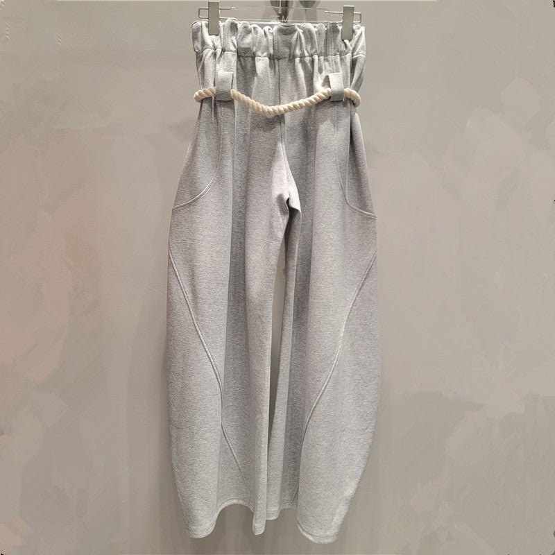 Knitted Hemp Rope Lantern Pants - Mack & Harvie