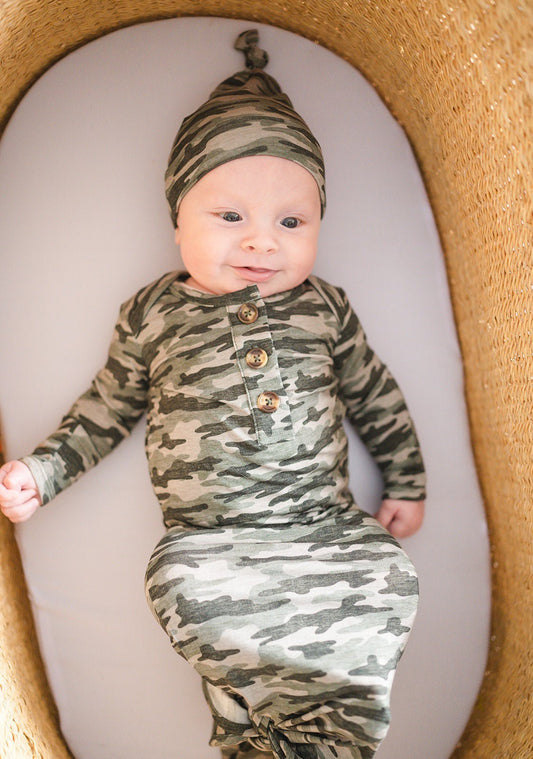 Knot Hat - Camo - Mack & Harvie