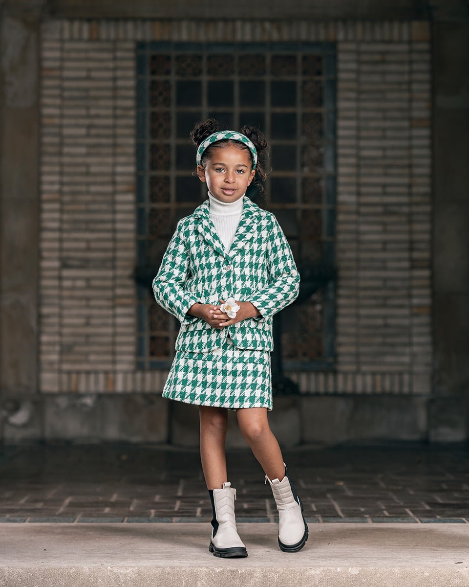Lauren Houndstooth Blazer - Mack & Harvie