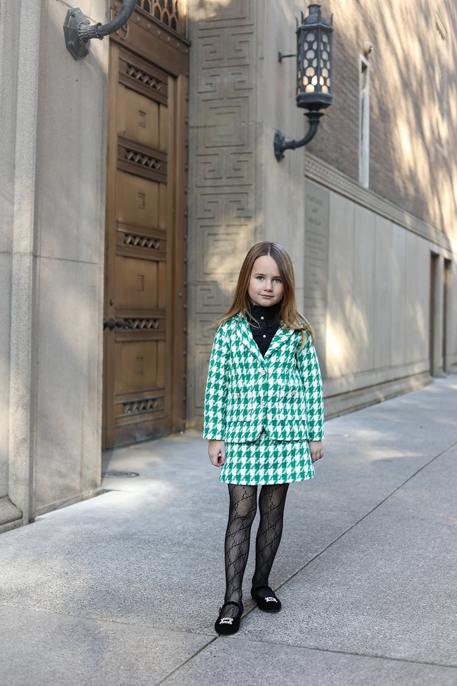 Lauren Houndstooth Blazer - Mack & Harvie