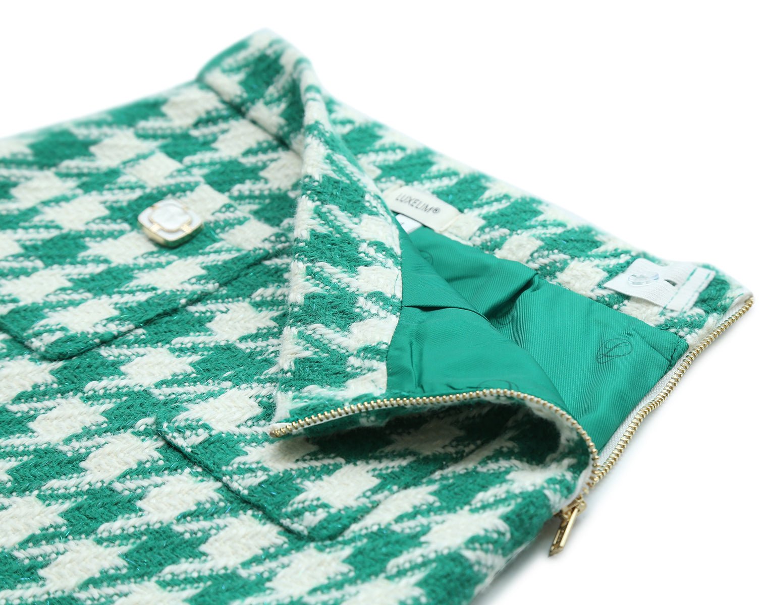 Lauren Houndstooth Skirt - Mack & Harvie