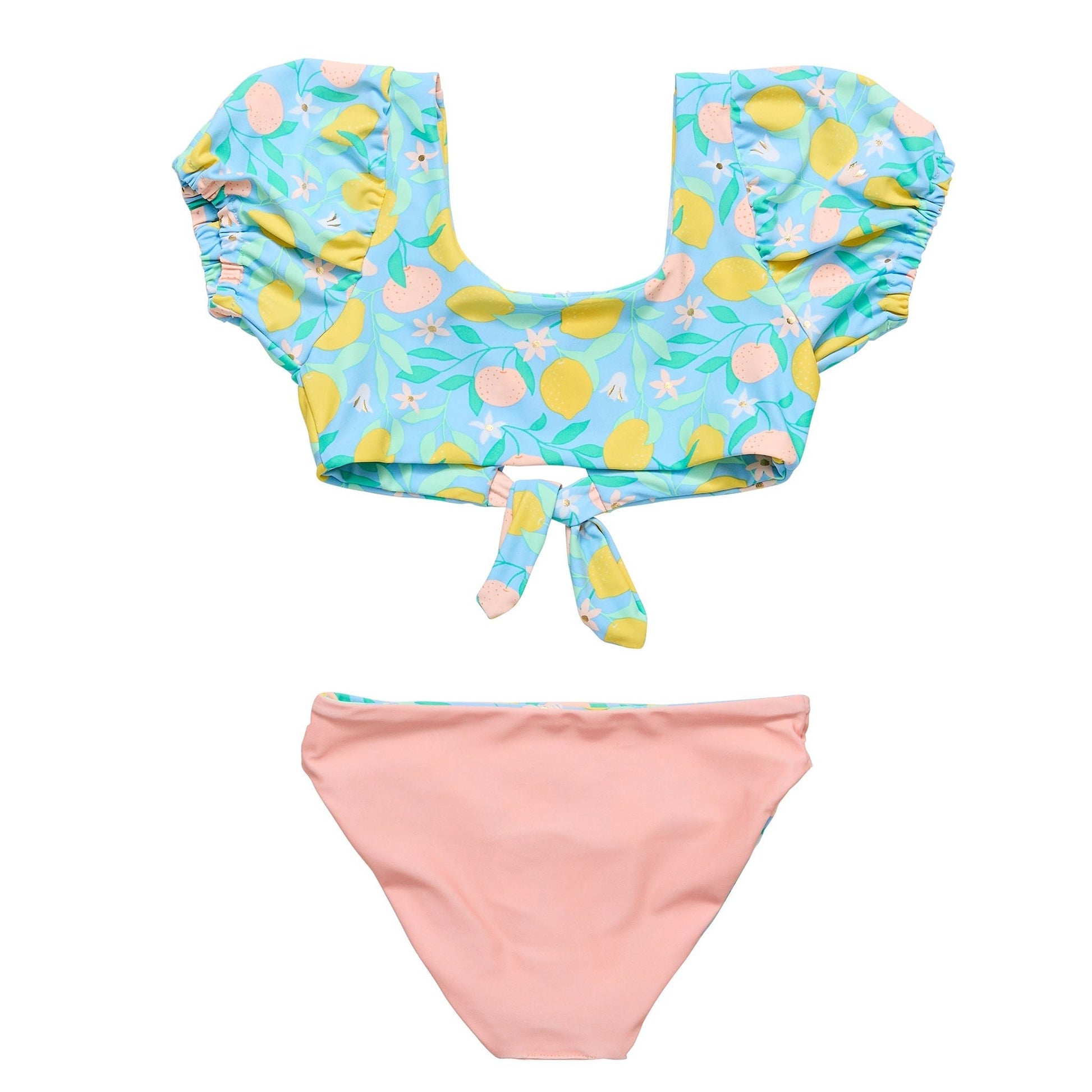 Lemon Drops Knot Front Bikini - Mack & Harvie