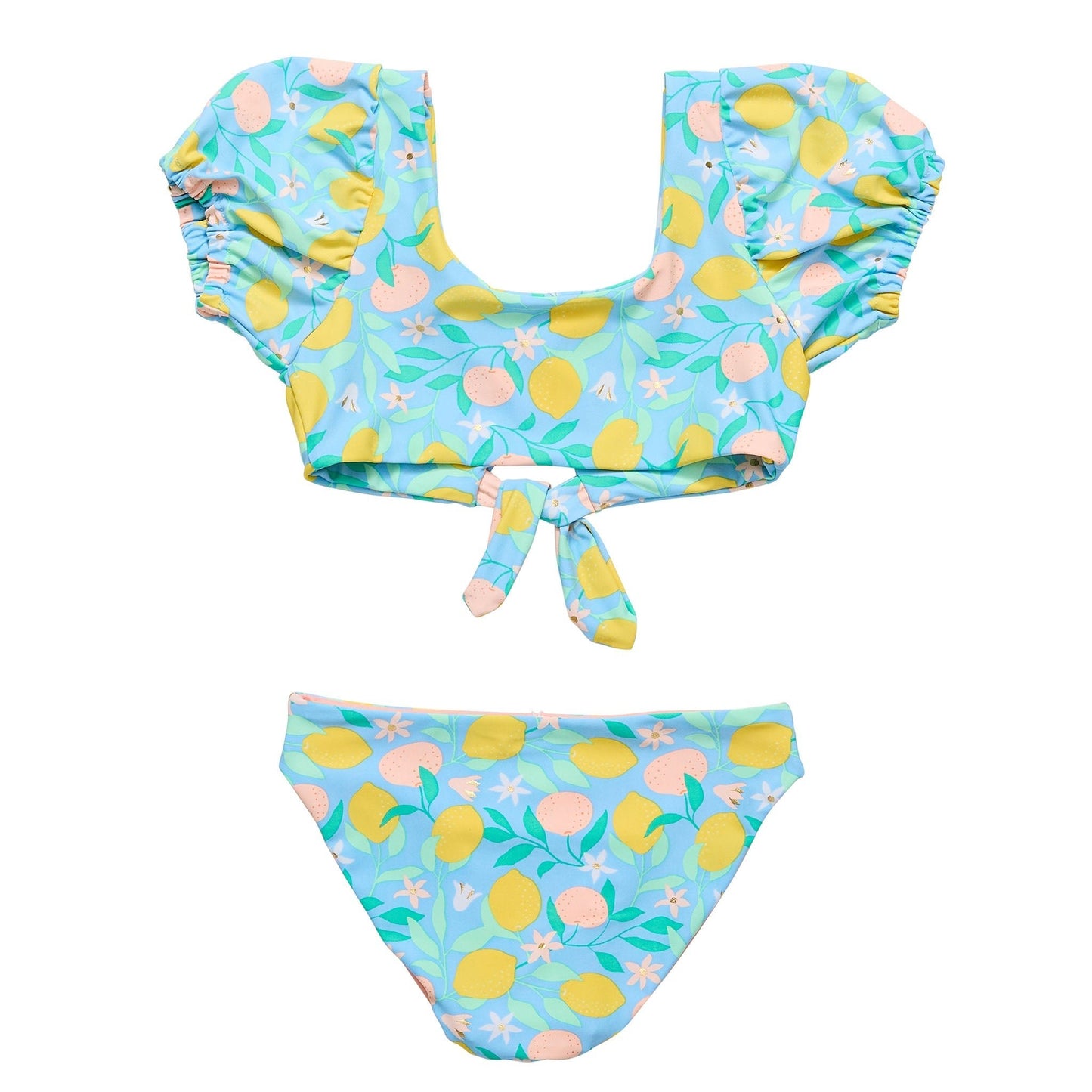 Lemon Drops Knot Front Bikini - Mack & Harvie
