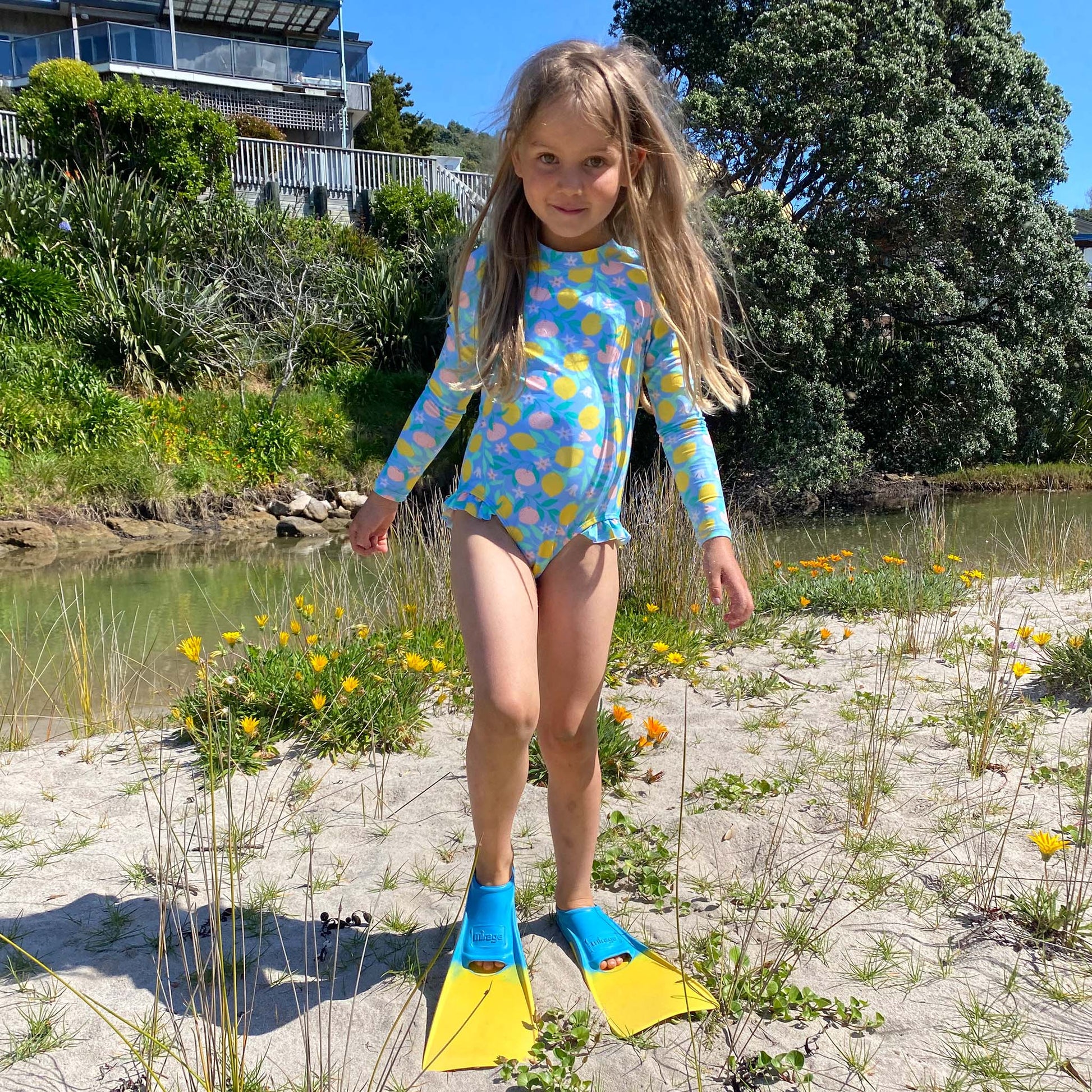 Lemon Drops LS Surf Suit - Mack & Harvie