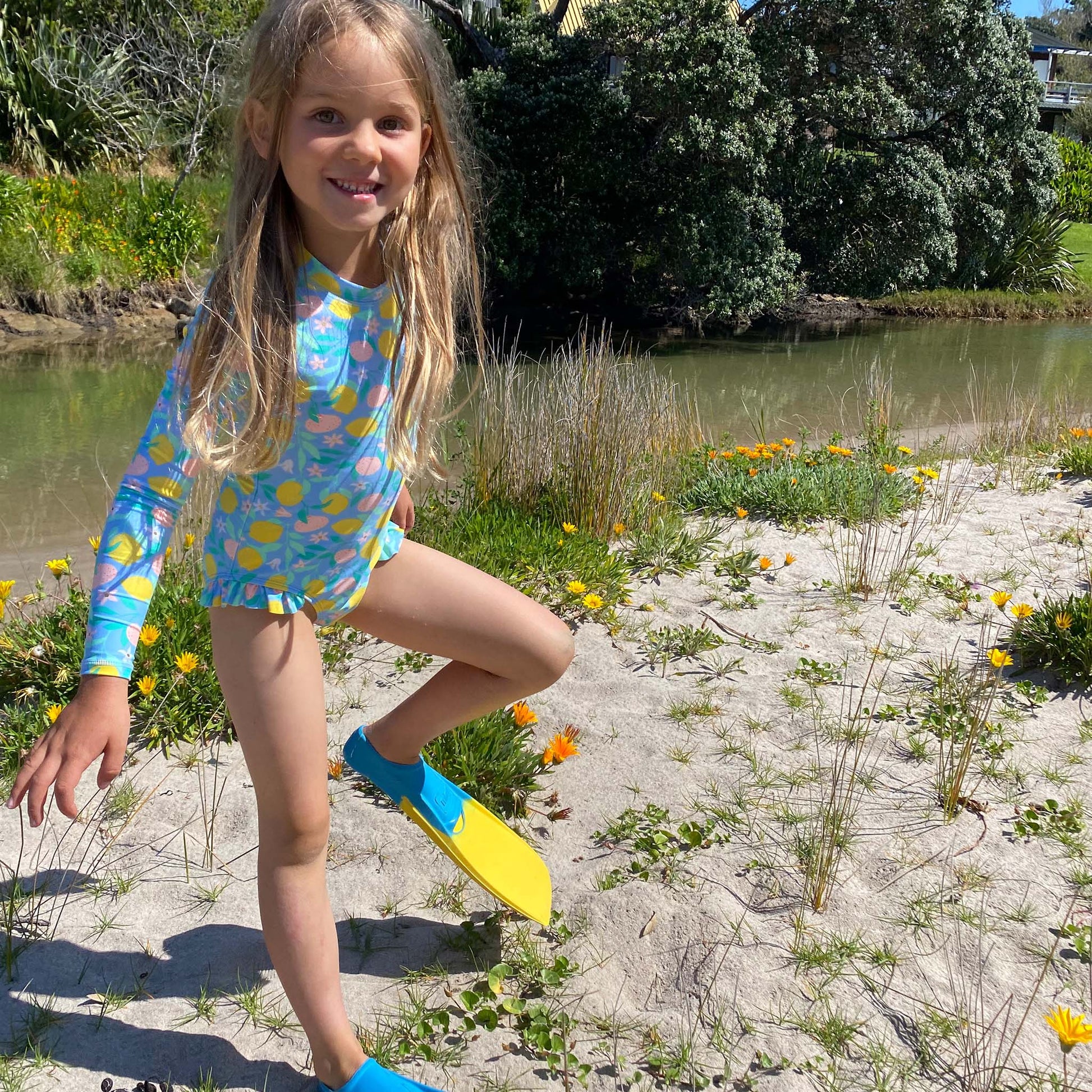 Lemon Drops LS Surf Suit - Mack & Harvie