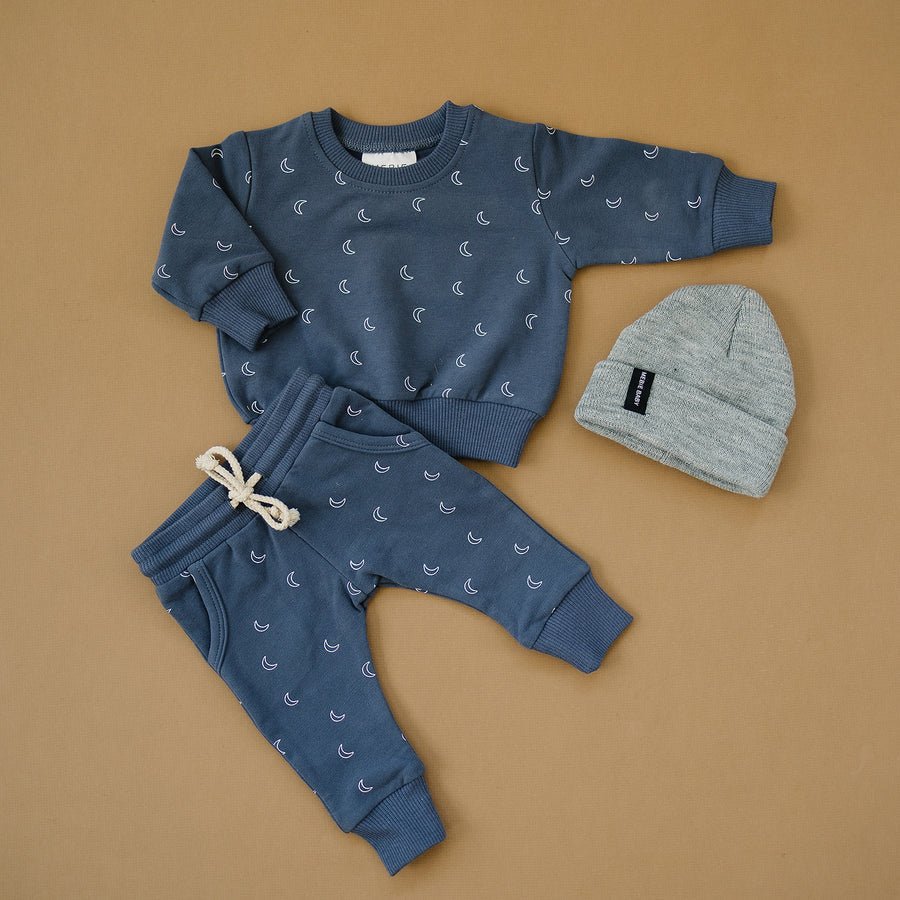 Light Grey Mebie Baby Beanie - Mack & Harvie