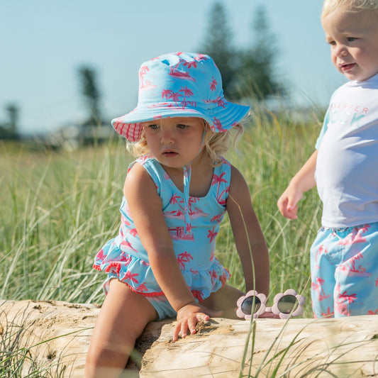 Lighthouse Island Sustainable Reversible Bucket Hat - Mack & Harvie