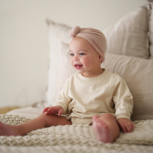Lightweight Crewneck Romper - Mack & Harvie