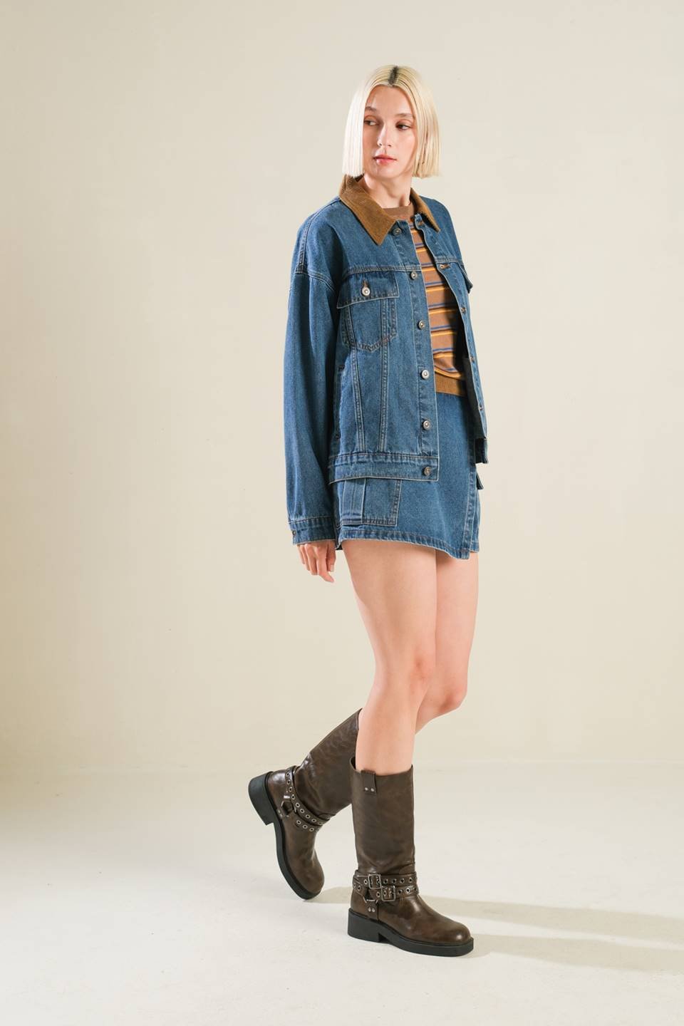 LIVIN' MY BEST LIFE DENIM JACKET - Mack & Harvie