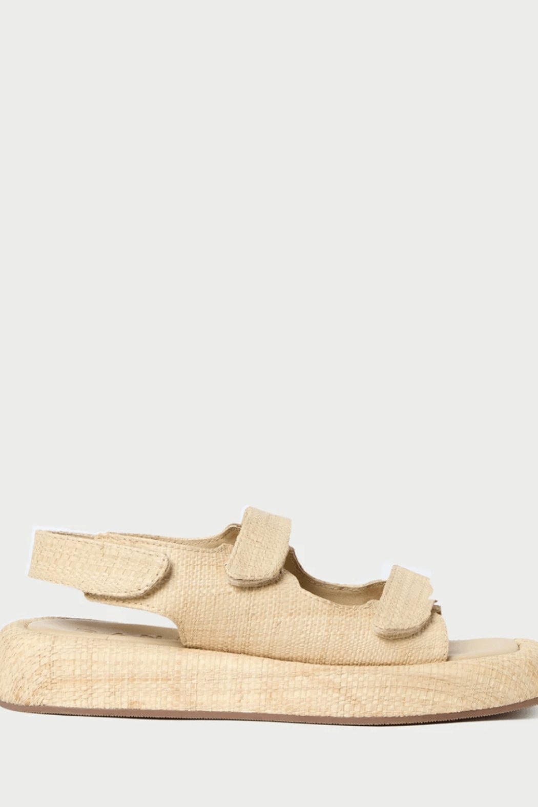 Blaise Natural Platform-Sandal