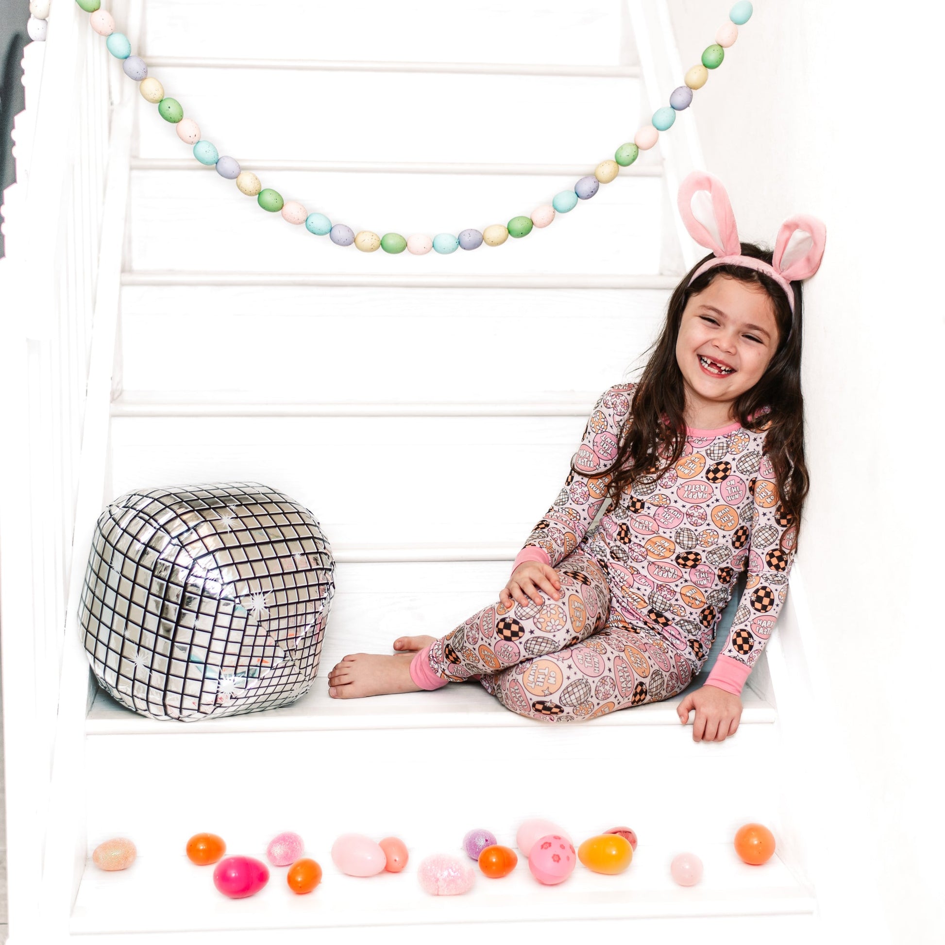 LONG SLEEVE 2 PIECE SETS- Easter Eggs - Mack & Harvie