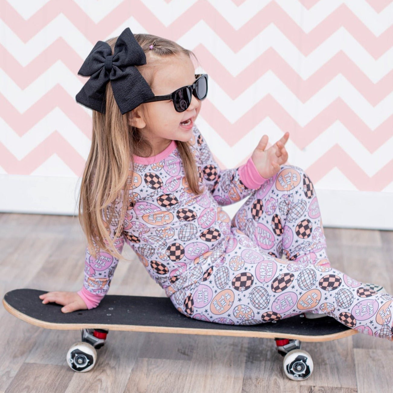 LONG SLEEVE 2 PIECE SETS- Easter Eggs - Mack & Harvie