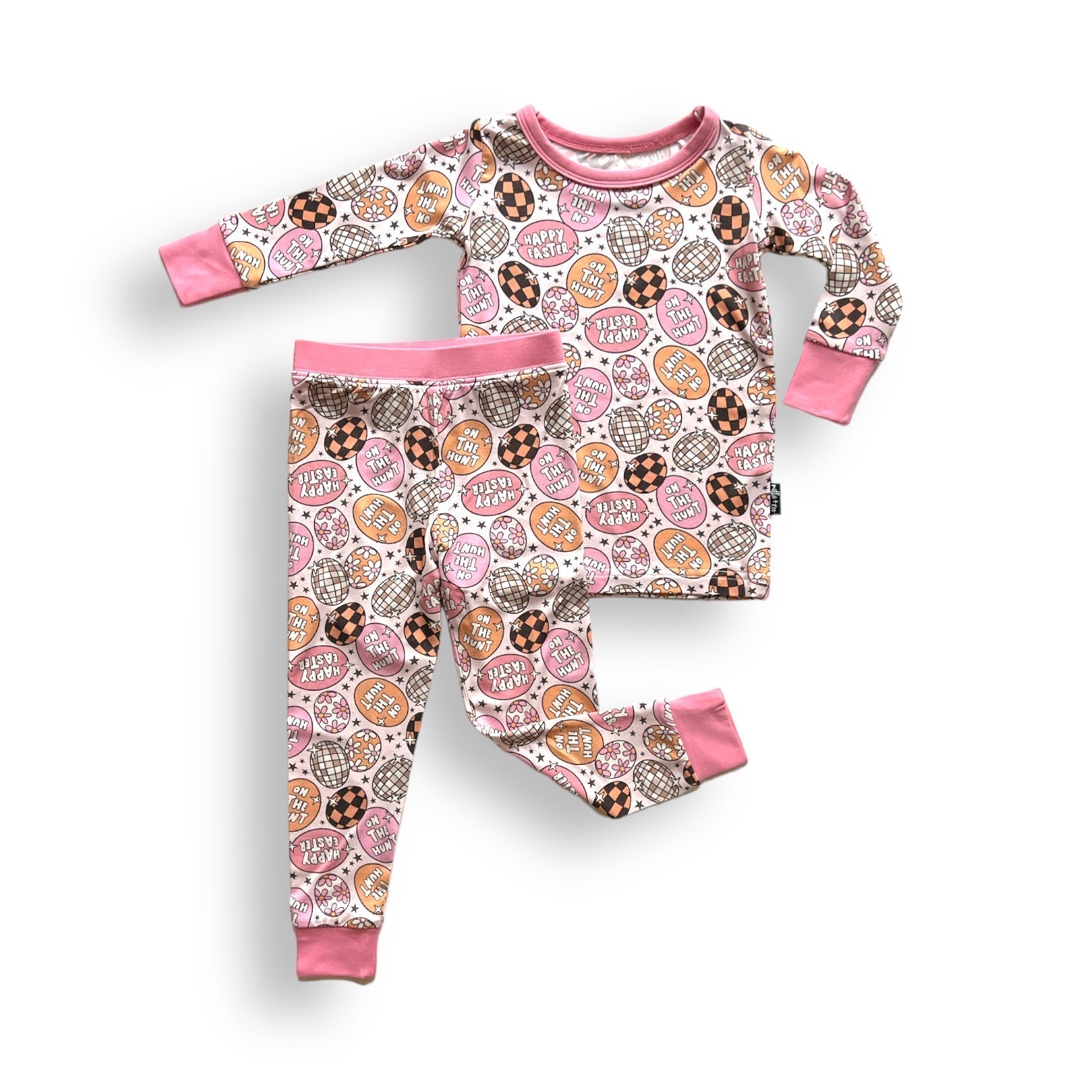 LONG SLEEVE 2 PIECE SETS- Easter Eggs - Mack & Harvie