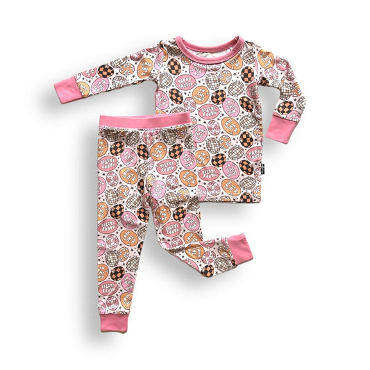 LONG SLEEVE 2 PIECE SETS- Easter Eggs - Mack & Harvie