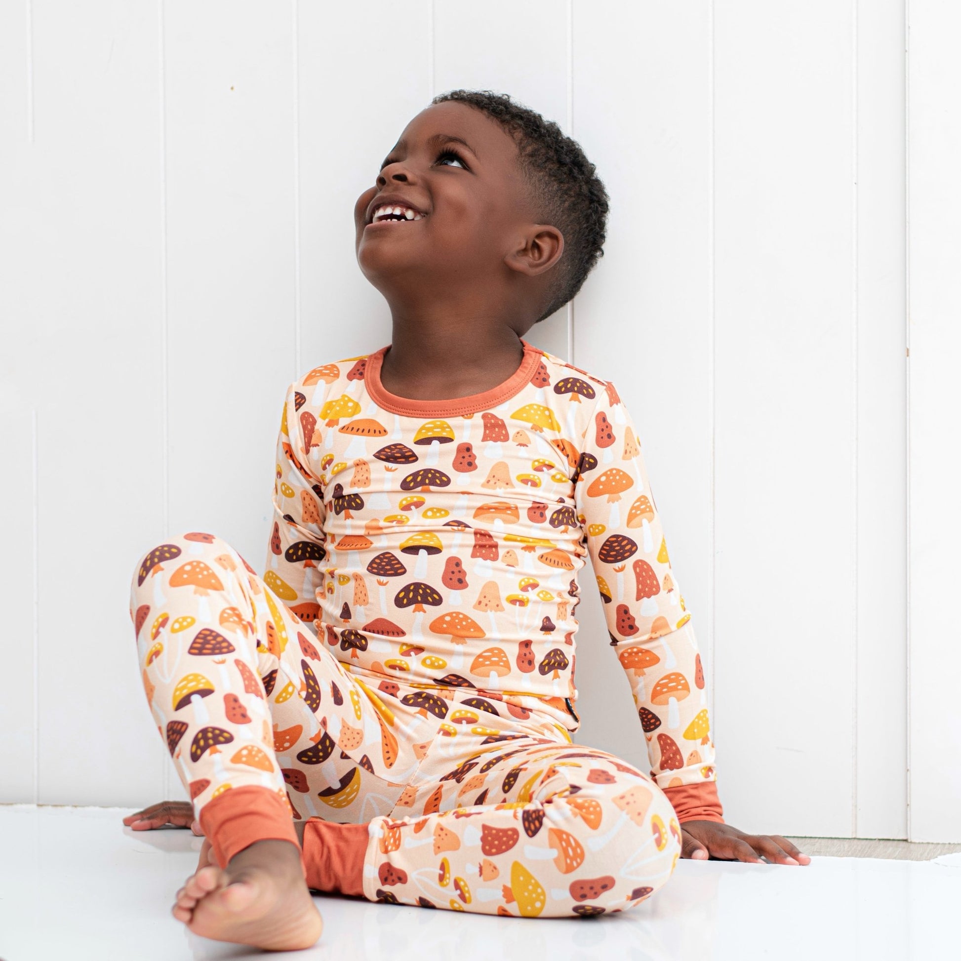 LONG SLEEVE 2 PIECE SETS - Mushrooms - Mack & Harvie