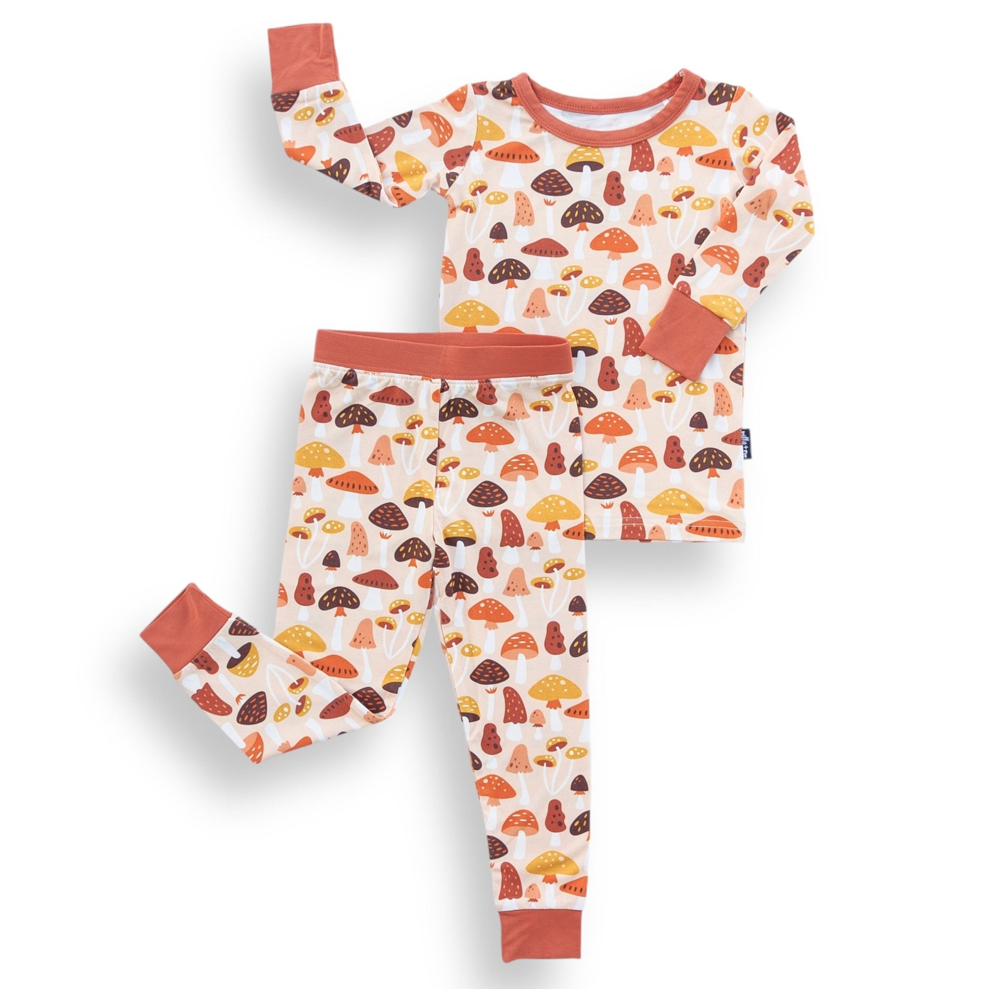 LONG SLEEVE 2 PIECE SETS - Mushrooms - Mack & Harvie