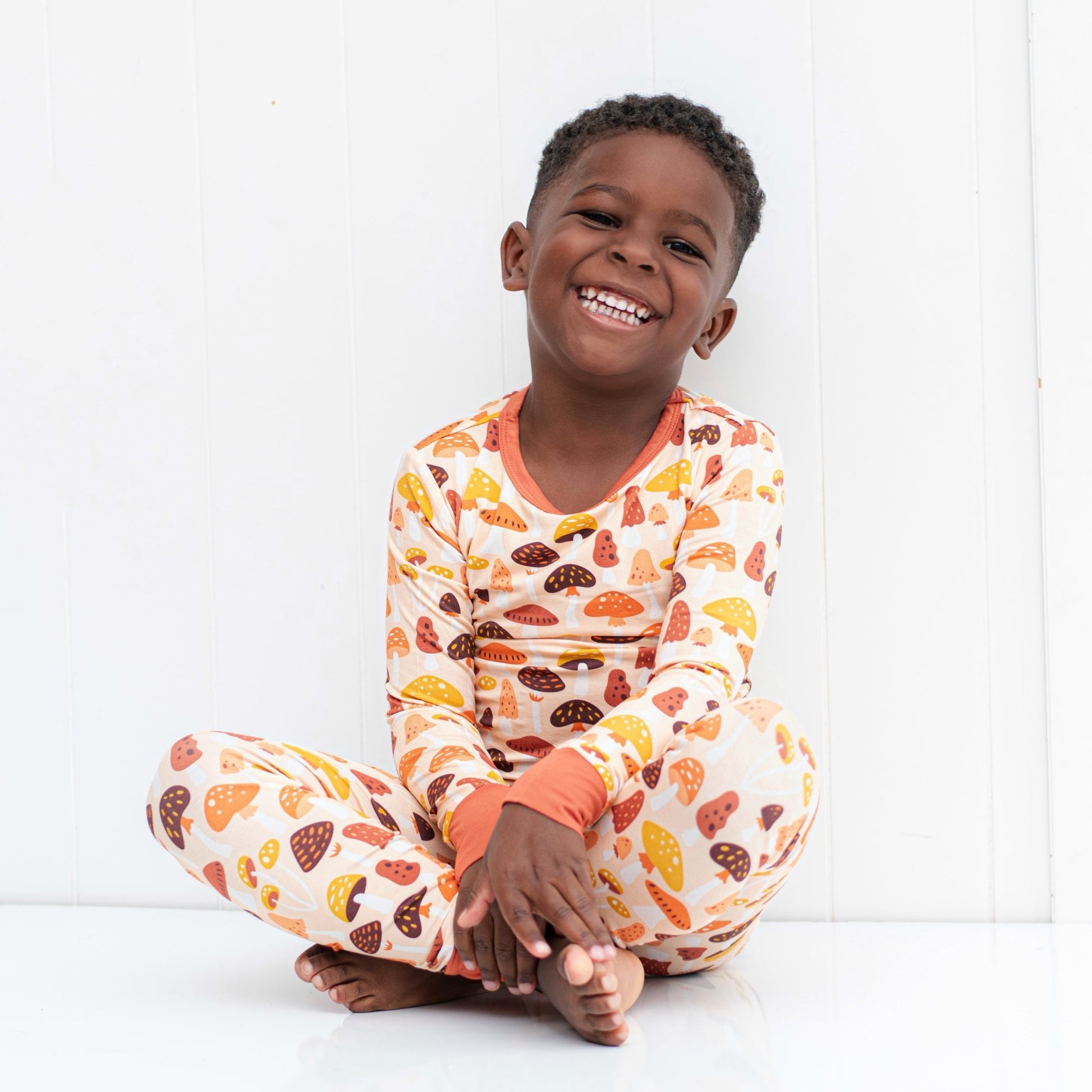 LONG SLEEVE 2 PIECE SETS - Mushrooms - Mack & Harvie