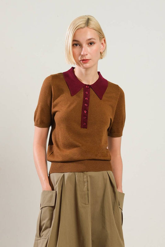 LOOK UP TO YOU SWEATER TOP - Mack & Harvie