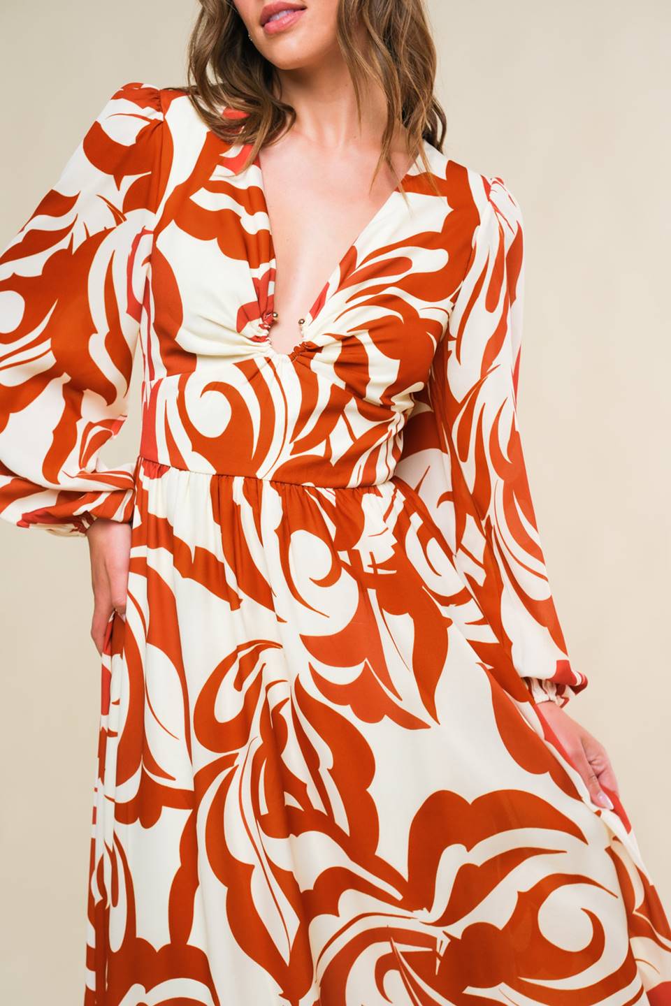 LOVE IN YOU EYES WOVEN MAXI DRESS - Mack & Harvie