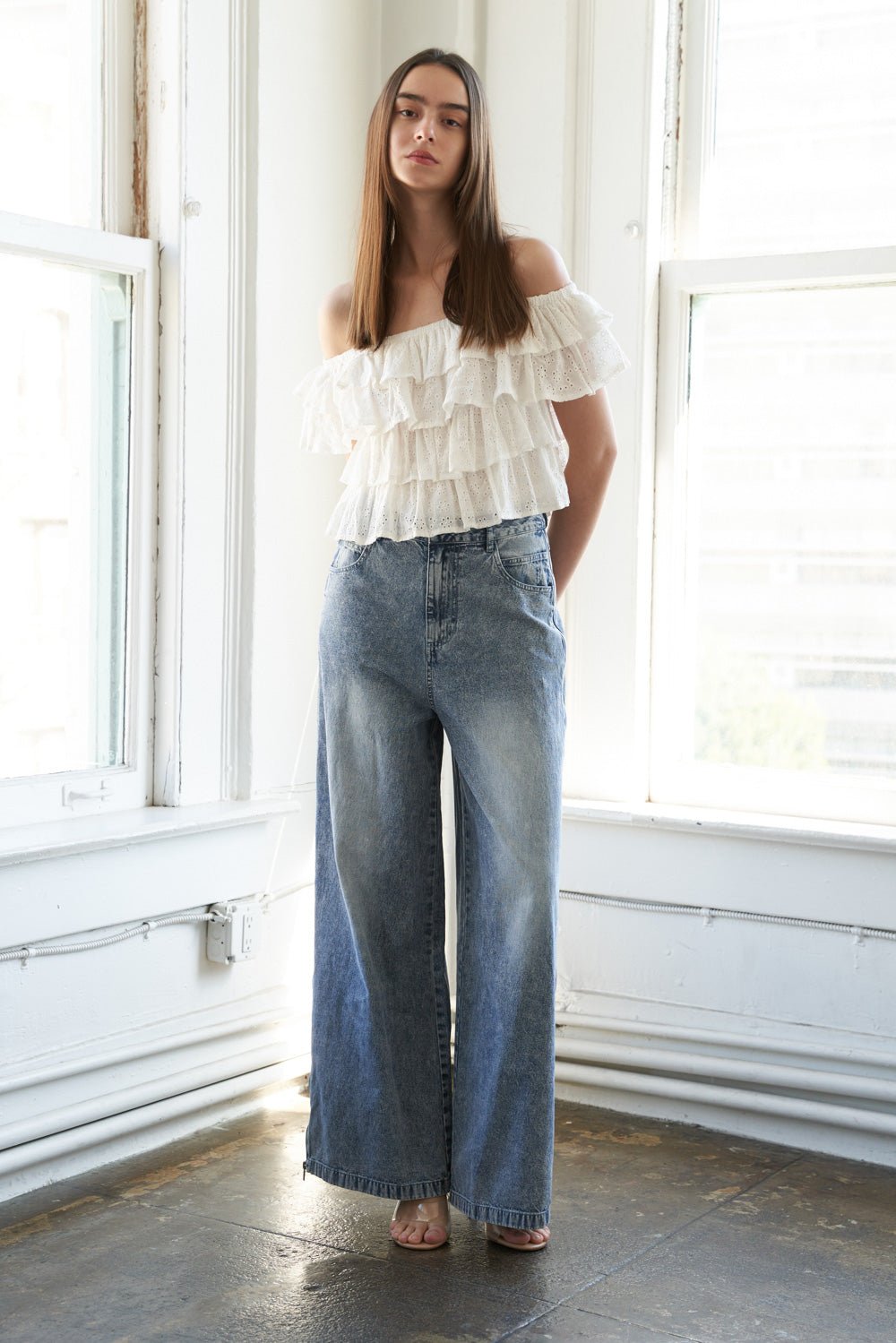 LOVELY EXISTENCE OFF SHOULDER TOP - Mack & Harvie