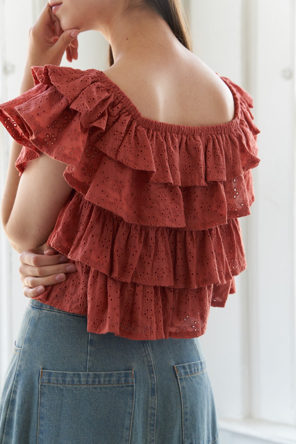 LOVELY EXISTENCE OFF SHOULDER TOP - Mack & Harvie