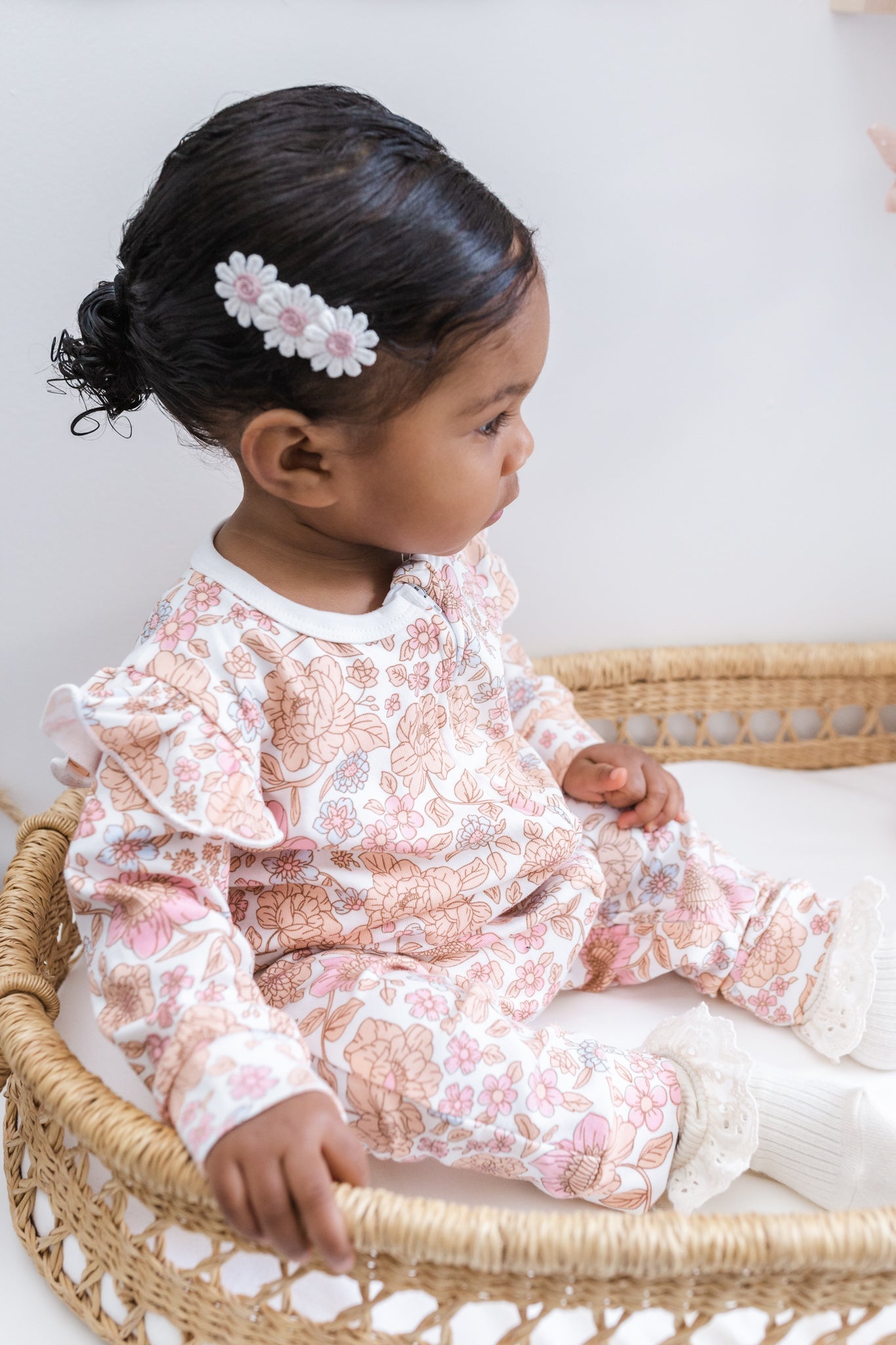 Luna + Luca Floral Jumpsuit + Bow - Mack & Harvie