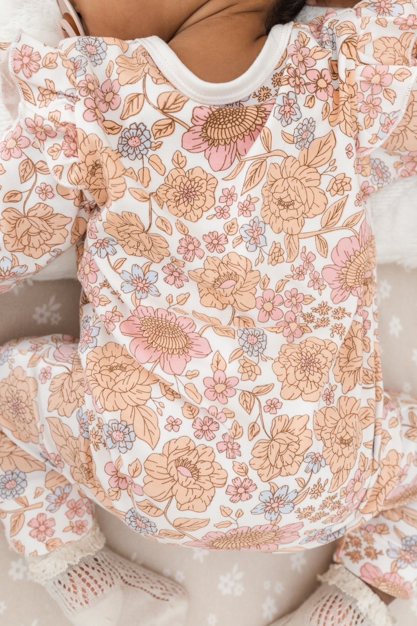 Luna + Luca Floral Jumpsuit + Bow - Mack & Harvie