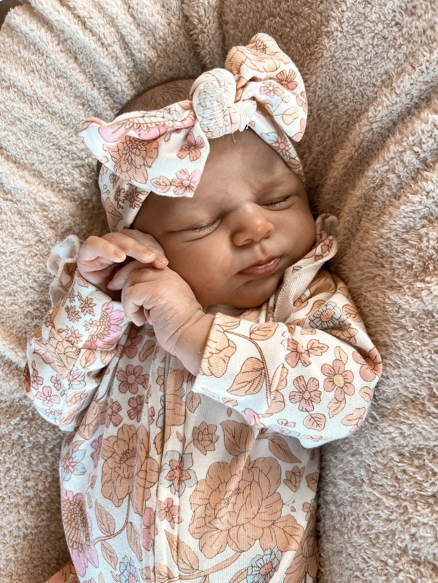 Luna + Luca Floral Jumpsuit + Bow - Mack & Harvie