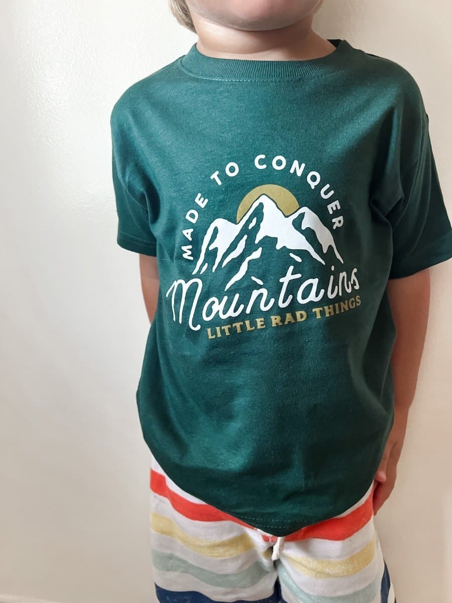 MADE TO CONQUER TEE - FOREST GREEN - Mack & Harvie