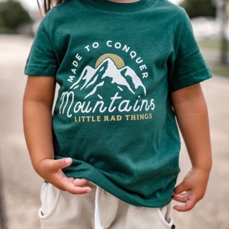 MADE TO CONQUER TEE - FOREST GREEN - Mack & Harvie
