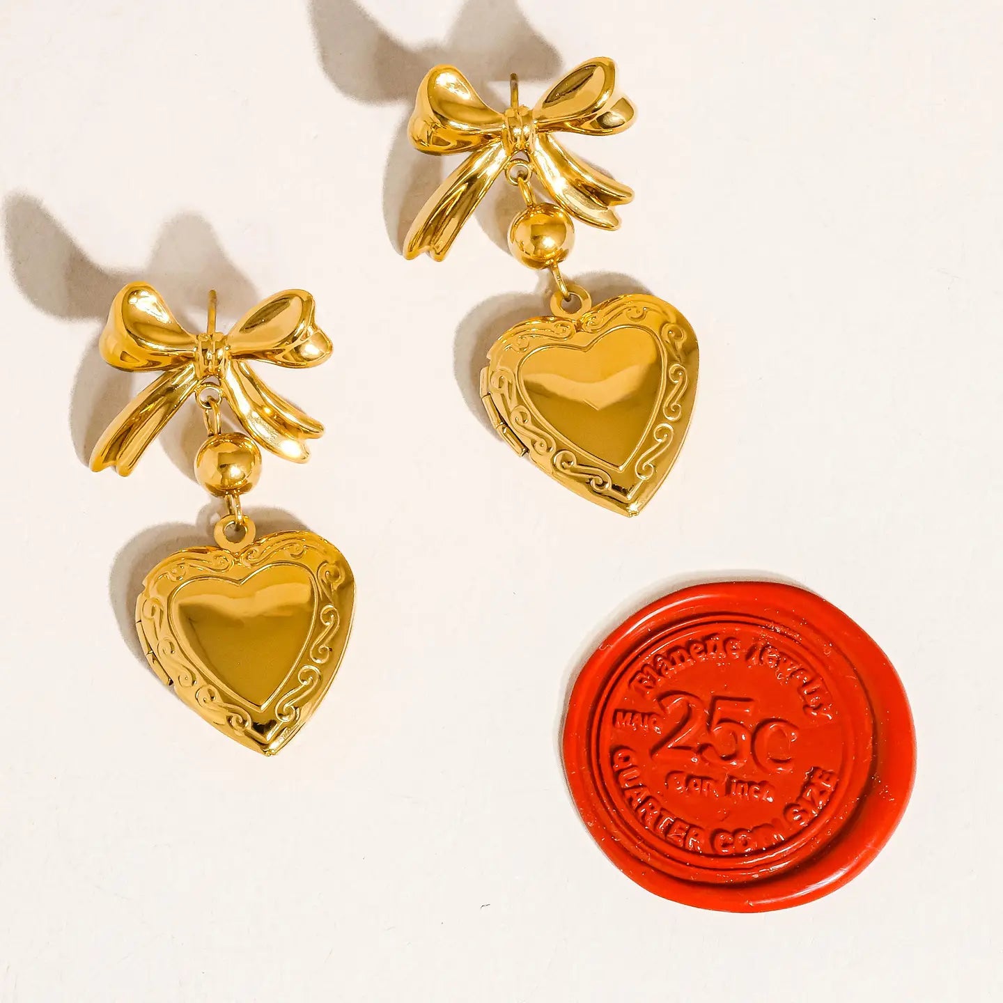 Keryn Locket Earring