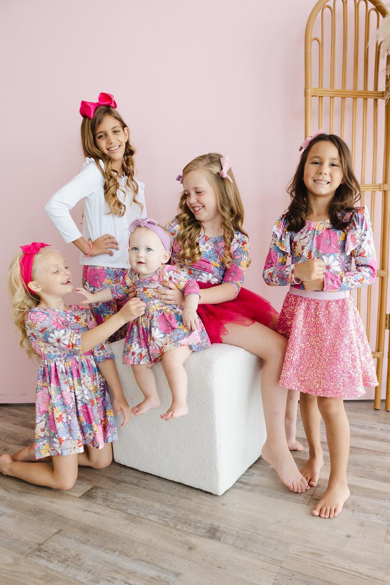 Mauve What's Up Buttercup 3/4 Tutu Leotard - Mack & Harvie