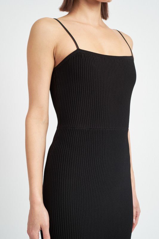 MAXI KNIT RIB DRESS - Mack & Harvie