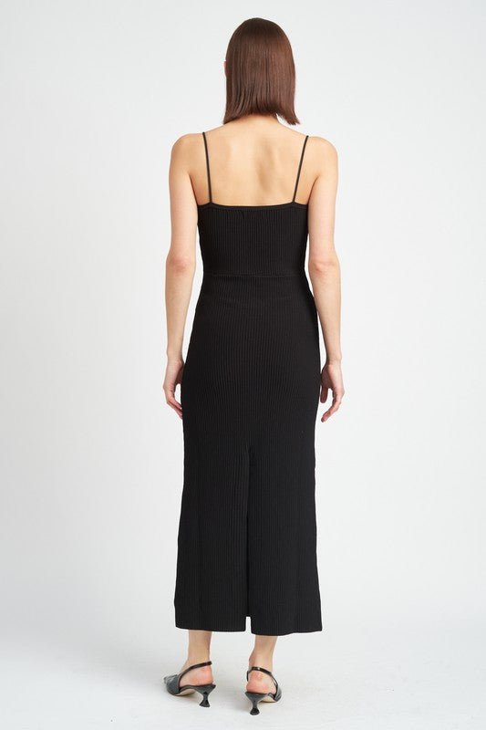 MAXI KNIT RIB DRESS - Mack & Harvie