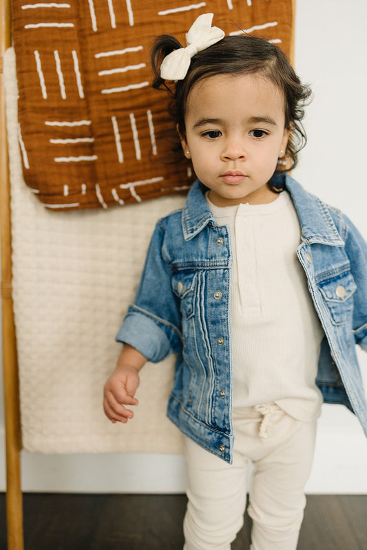 Mebie Baby Jean Jacket - Mack & Harvie